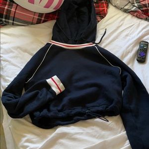 garage long sleeve  crop top